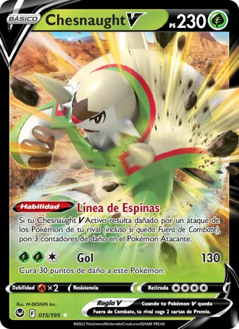 Chesnaught V [Needle Line | Touchdown]