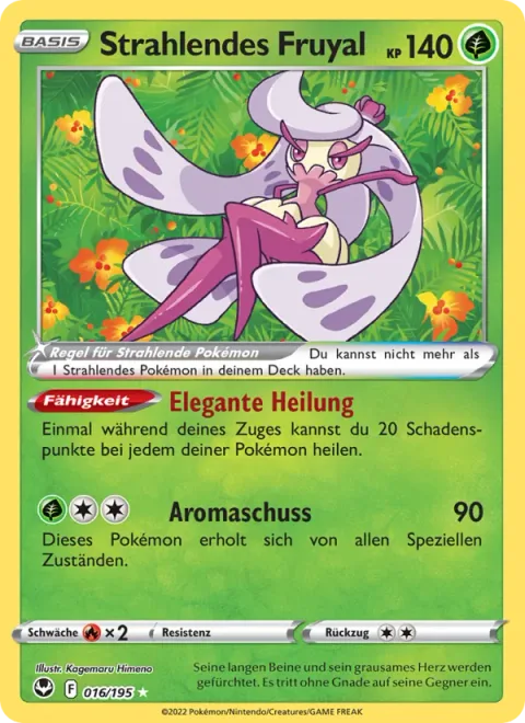 Radiant Tsareena [Elegant Heal | Aroma Shot]