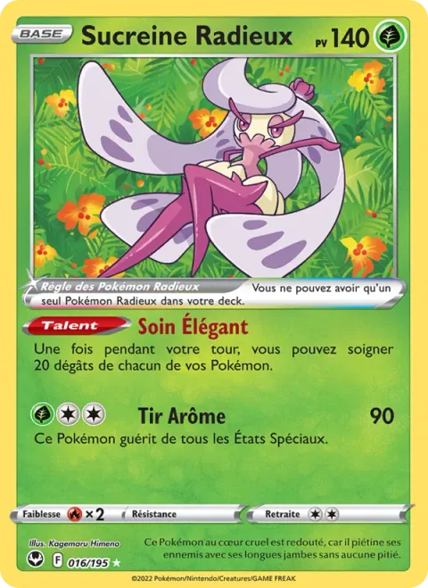 Radiant Tsareena [Elegant Heal | Aroma Shot]