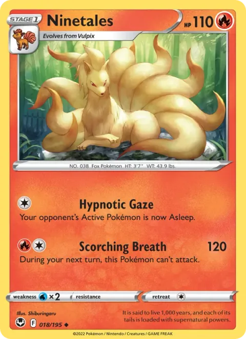 Ninetales [Hypnotic Gaze | Scorching Breath]