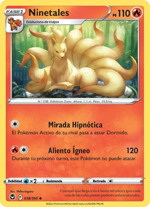 Ninetales [Hypnotic Gaze | Scorching Breath]