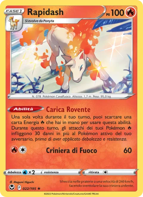 Rapidash [Heat Boost | Fire Mane]