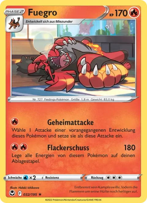 Incineroar [Secret Attack | Flare Shot]