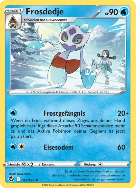 Froslass [Frosty Jail | Frost Breath]