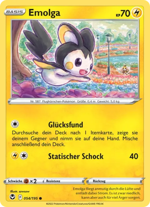 Emolga [Lucky Find | Static Shock]