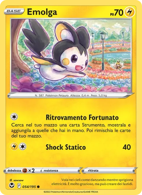 Emolga [Lucky Find | Static Shock]