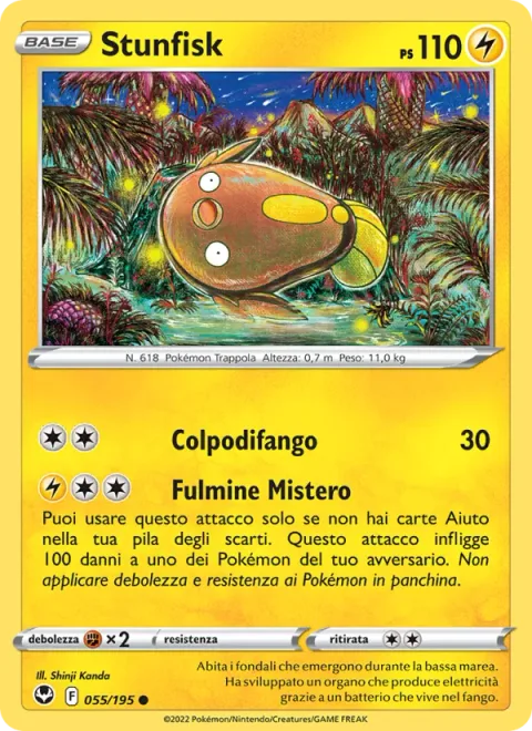 Stunfisk [Mud Shot | Mystery Bolt]