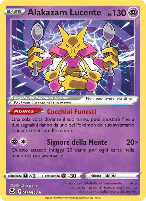 Radiant Alakazam [Painful Spoons | Mind Ruler]