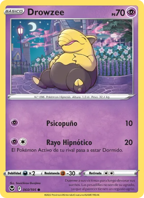Drowzee [Psypunch | Hypnotic Ray]