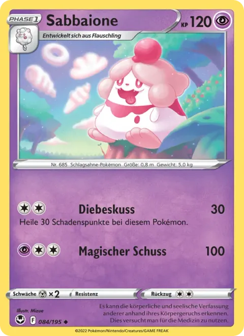 Slurpuff [Draining Kiss | Magical Shot]