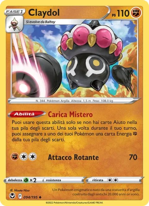Claydol [Mystery Charge | Spinning Attack]