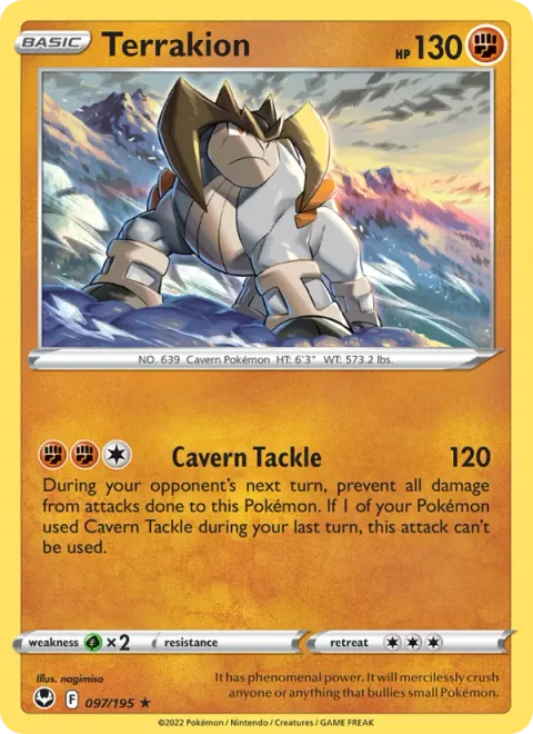 Terrakion [Cavern Tackle]