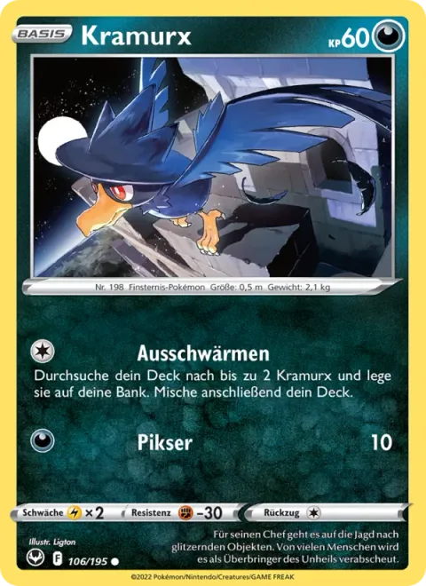 Murkrow [Flock | Peck]