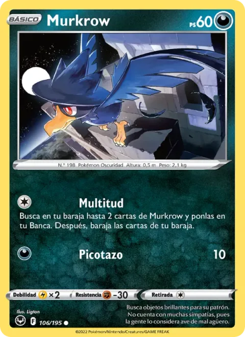 Murkrow [Flock | Peck]