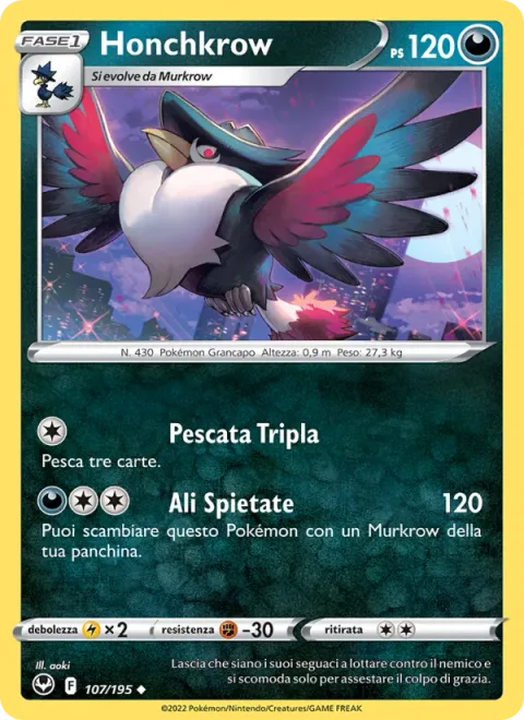 Honchkrow [Triple Draw | Callous Wings]
