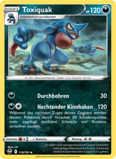 Toxicroak [Pierce | Diving Uppercut]