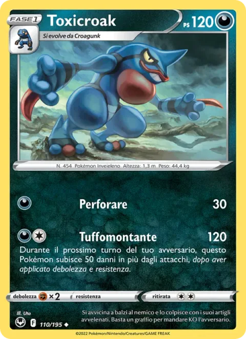 Toxicroak [Pierce | Diving Uppercut]