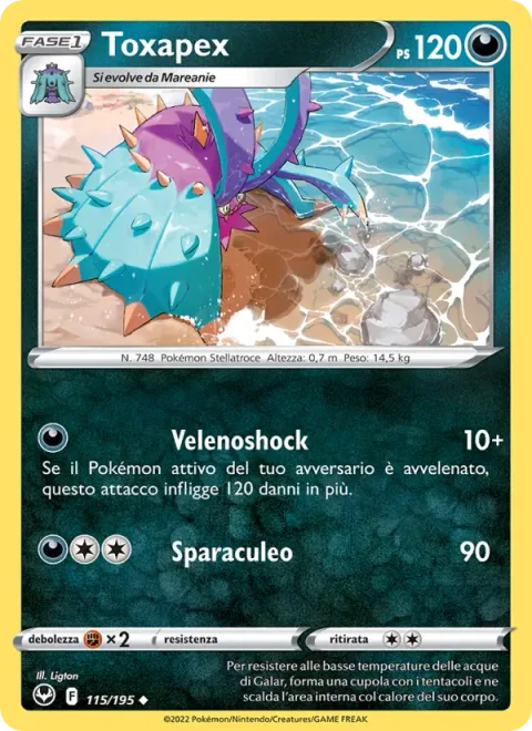 Toxapex [Venoshock | Spike Shot]