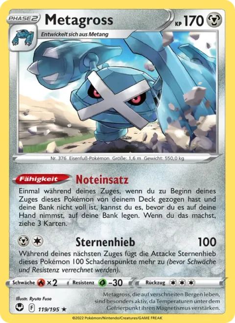 Metagross [Emergency Entry | Meteor Mash]