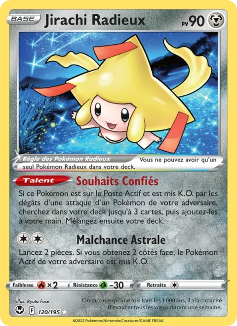 Radiant Jirachi [Entrusted Wishes | Astral Misfortune]