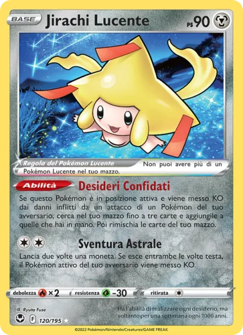 Radiant Jirachi [Entrusted Wishes | Astral Misfortune]