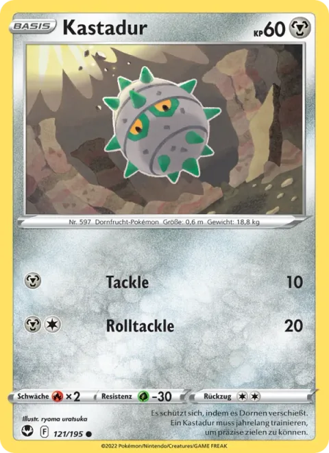 Ferroseed [Tackle | Rolling Tackle]