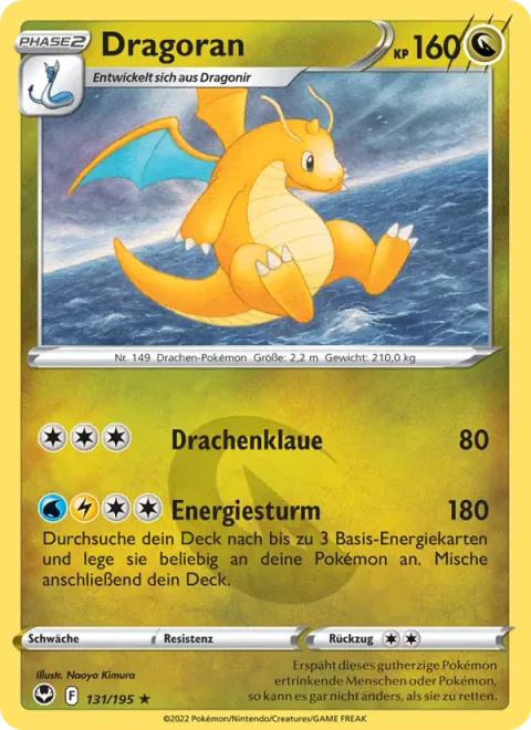 Dragonite [Dragon Claw | Energy Hurricane]