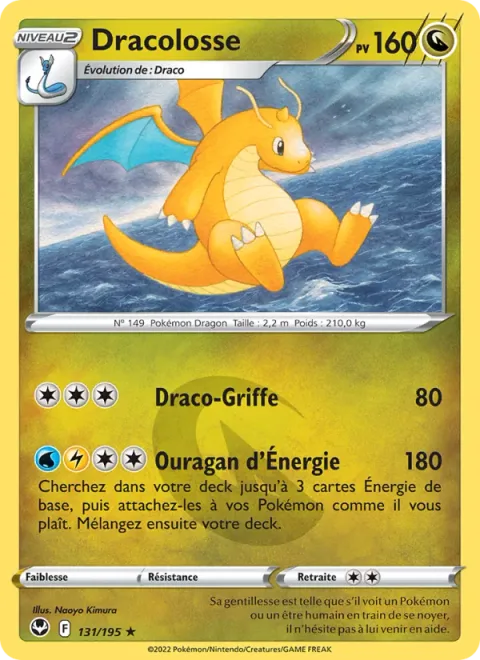Dragonite [Dragon Claw | Energy Hurricane]