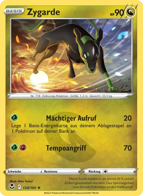 Zygarde [Shout of Power | Speed Attack]