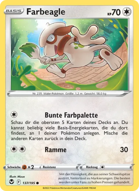 Smeargle [Colorful Palette | Ram]