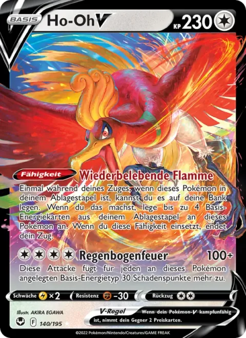 Ho-Oh V [Reviving Flame | Rainbow Burn]