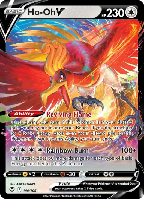Ho-Oh V [Reviving Flame | Rainbow Burn]