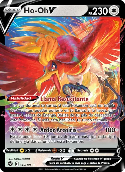 Ho-Oh V [Reviving Flame | Rainbow Burn]