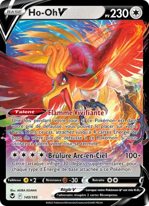 Ho-Oh V [Reviving Flame | Rainbow Burn]