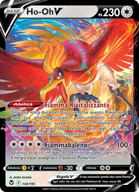 Ho-Oh V [Reviving Flame | Rainbow Burn]