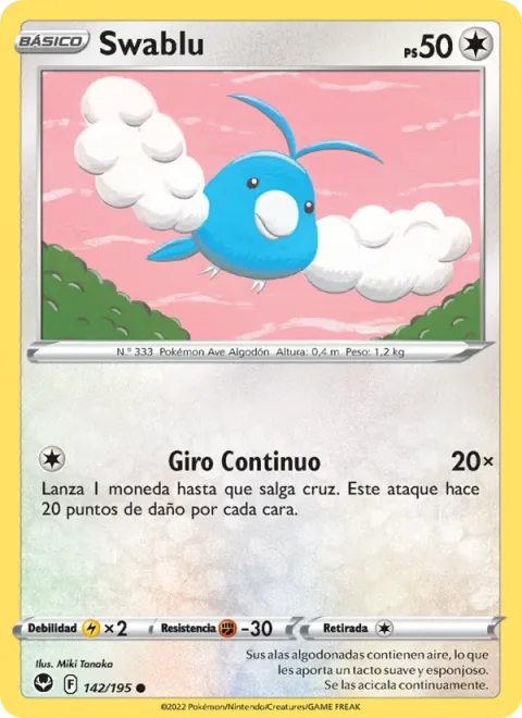 Swablu [Continuous Spin]