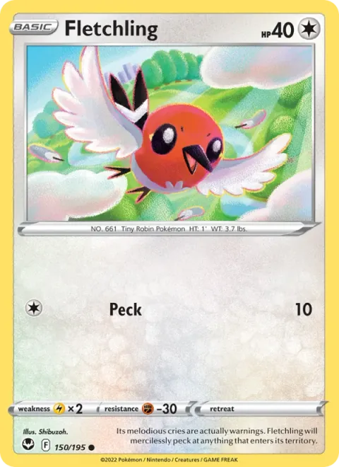 Fletchling [Peck | SIT]