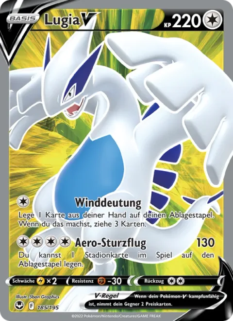 Lugia V [Read the Wind | Aero Dive]