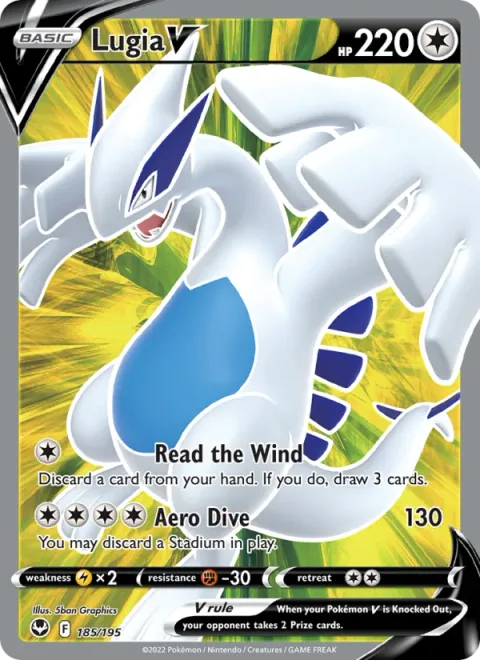Lugia V [Read the Wind | Aero Dive]