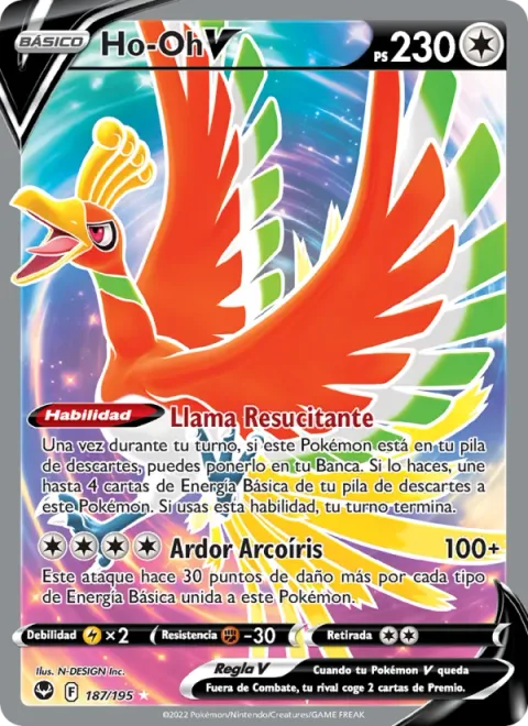 Ho-Oh V [Reviving Flame | Rainbow Burn]
