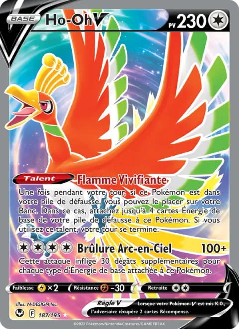 Ho-Oh V [Reviving Flame | Rainbow Burn]