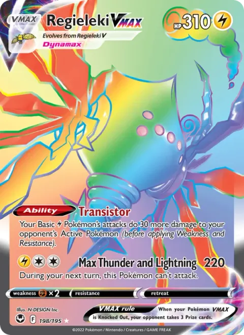 Regieleki VMAX [Transistor | Max Thunder and Lightning]