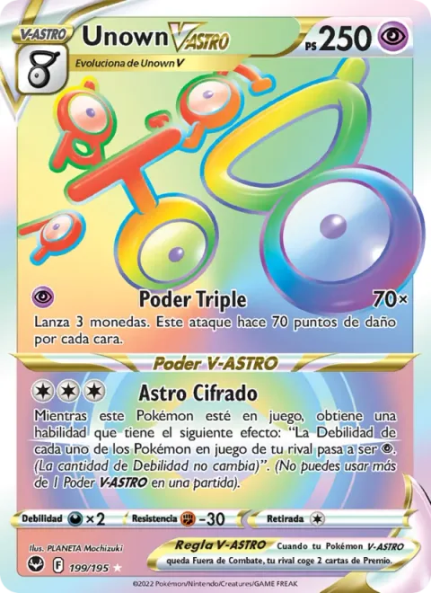 Unown VSTAR [Tri Power | Star Cypher]
