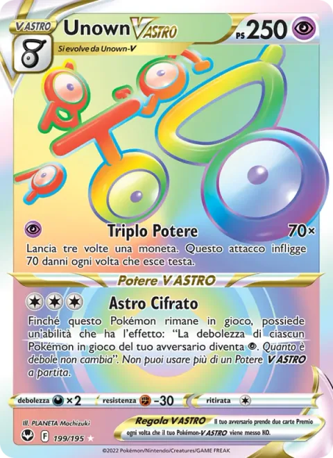 Unown VSTAR [Tri Power | Star Cypher]