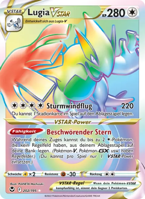 Lugia VSTAR [Tempest Dive | Summoning Star]