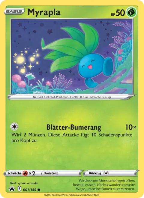Oddish [Leaf Boomerang]