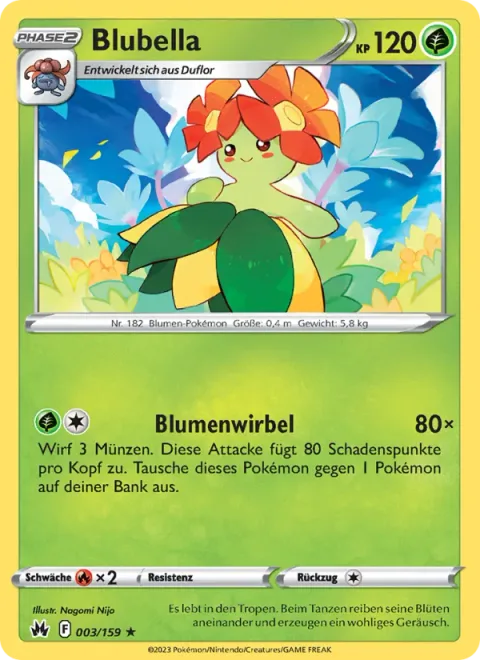 Bellossom [Flower Spin]