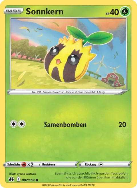 Sunkern [Seed Bomb]