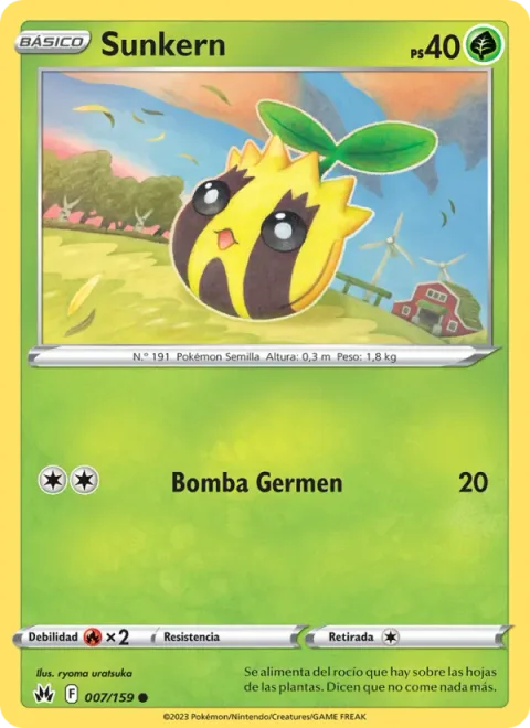 Sunkern [Seed Bomb]