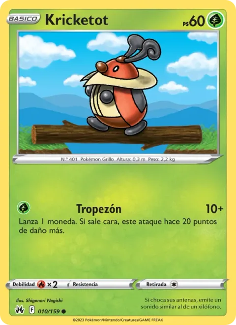 Kricketot [Trip Over]